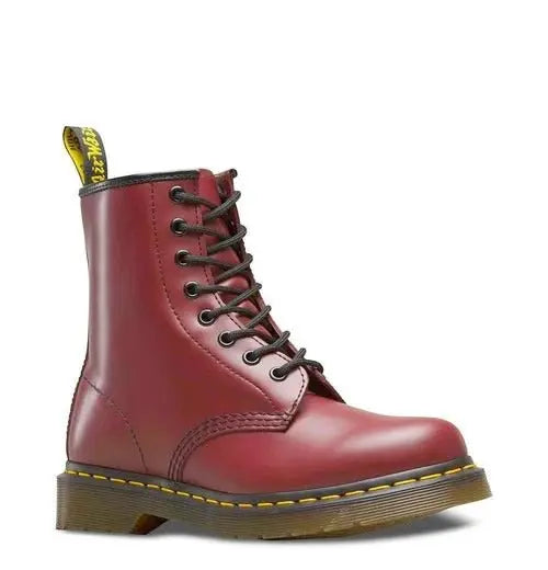 Dr Martens 1460 Cherry Smooth 8-Eye Leather Boots