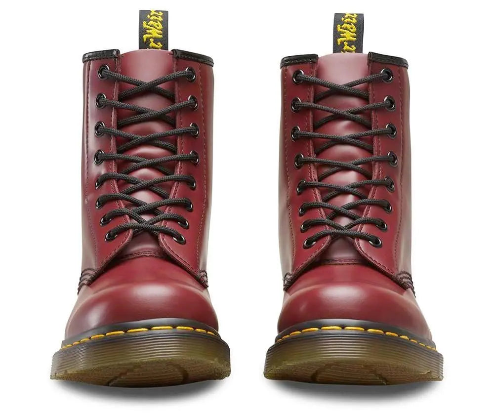 Dr Martens 1460 Cherry Smooth 8-Eye Leather Boots