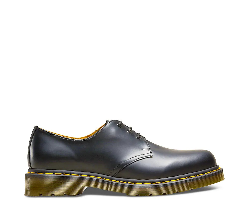1461 - Black Smooth Leather Shoes