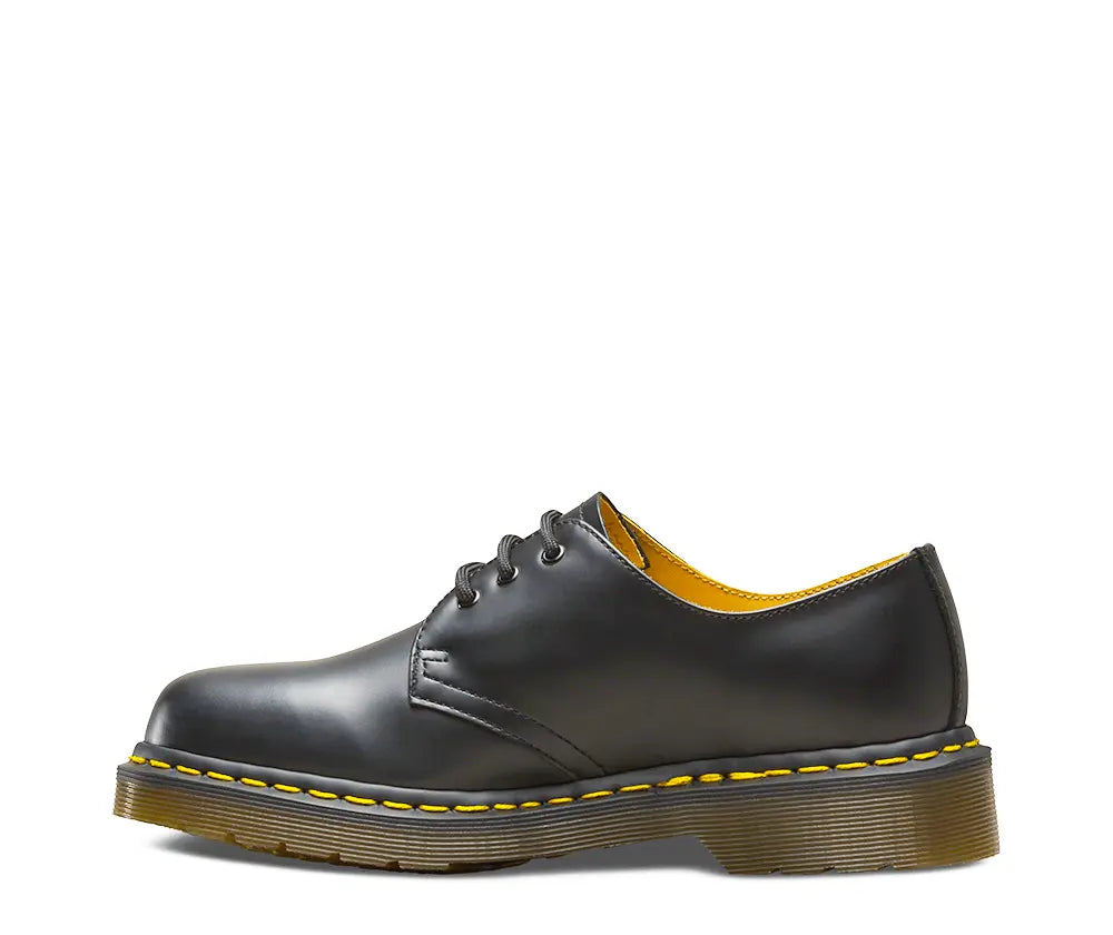 1461 - Black Smooth Leather Shoes