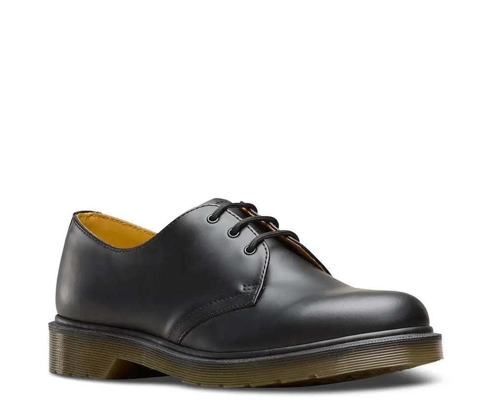 1461p Slim Fit - Black Smooth Leather Shoes