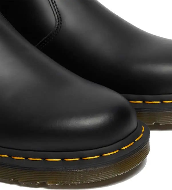 2976 YS - Black Smooth Leather Boots