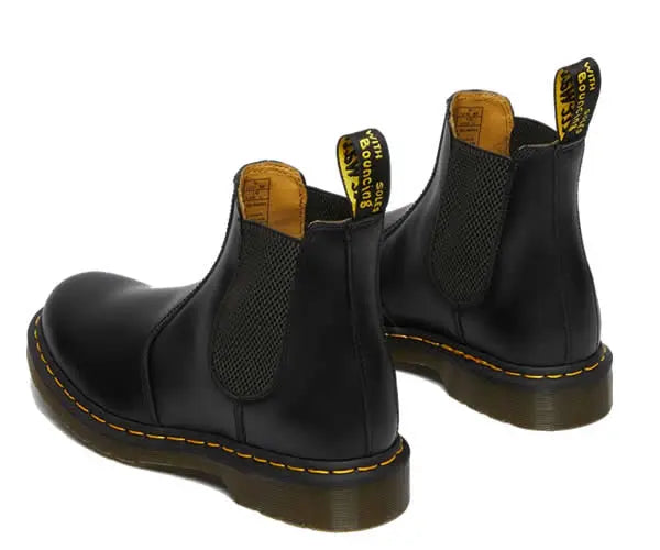2976 YS - Black Smooth Leather Boots