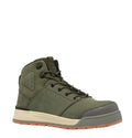 3056 - Olive Side Zip Safety Boot