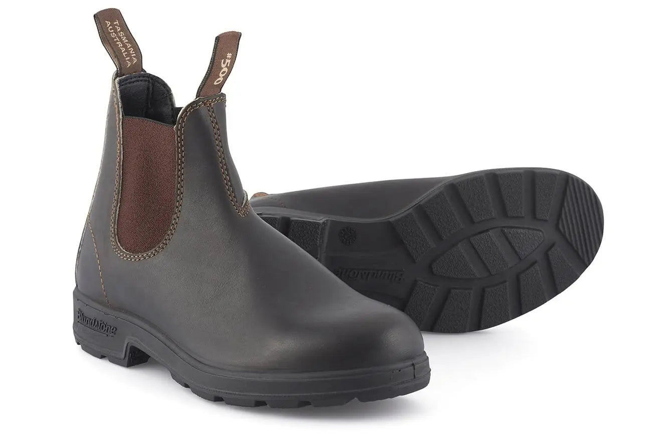 Blundstone 500 Stout Brown Chelsea Boots