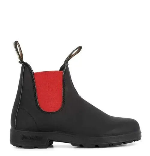508 - Black/Red Boots