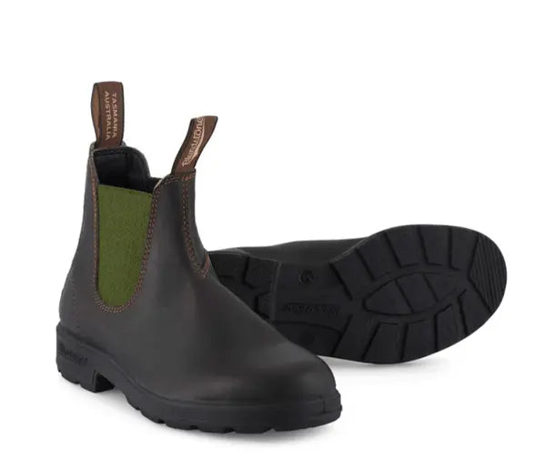 519 - Stout Brown/Olive Boots