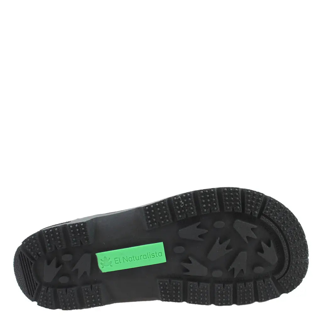 5262 - Black Leather Boot (Barefoot)