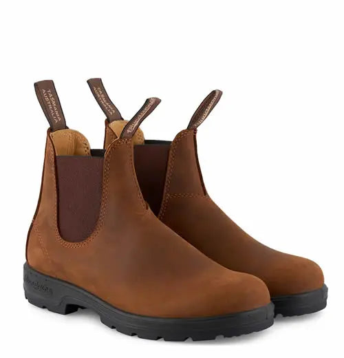 562 - Saddle Brown Leather Boots