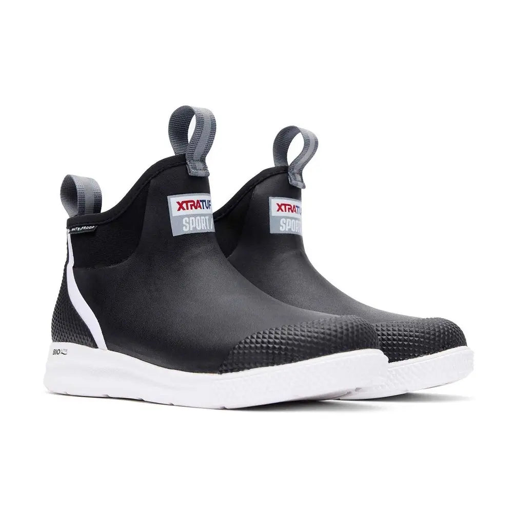 Xtratuf 6" Ankle Deck Boot Sport – Black