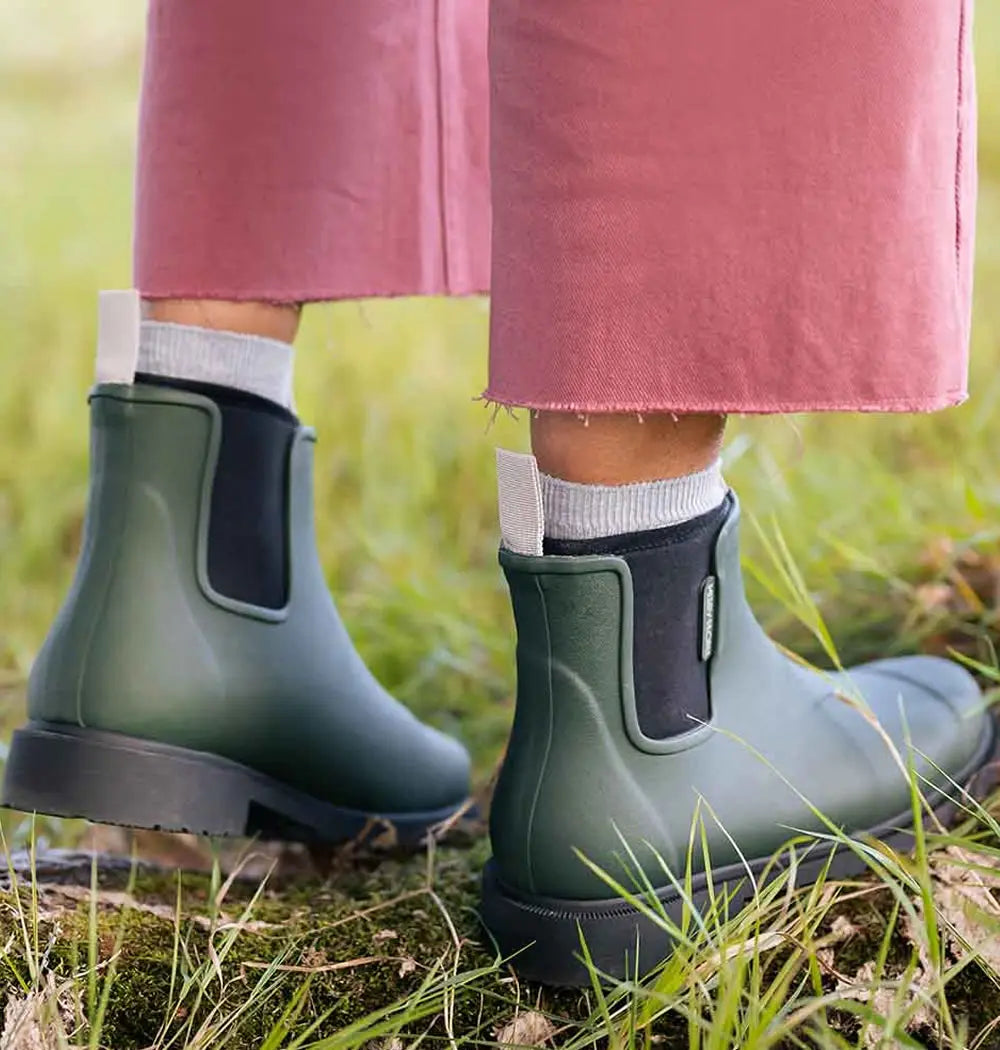 Merry People Bobbi Waterproof Boots - Forest Green