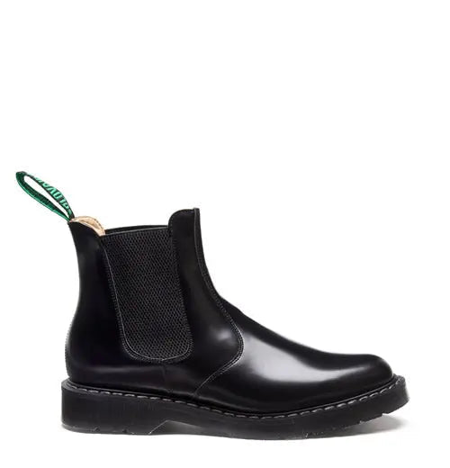 Solovair Dealer Boot - Black Hi-Shine