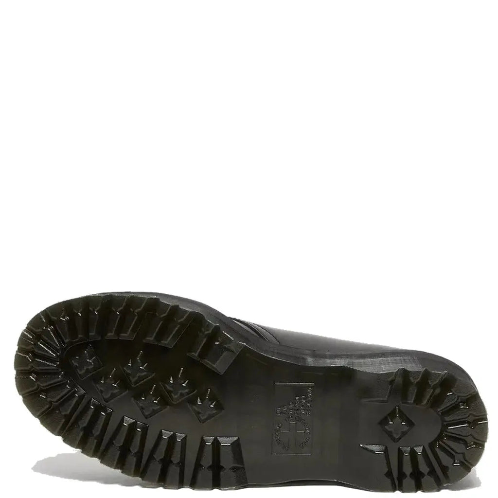 1461 Quad - Black Smooth Leather Shoes
