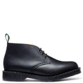 Solovair 3 Eye Chukka Boot - Black Greasy
