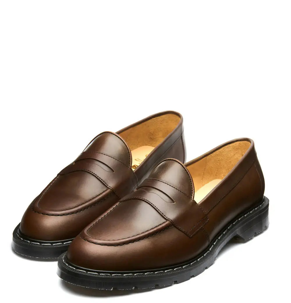 Solovair Penny Loafer - Gaucho Crazy Horse