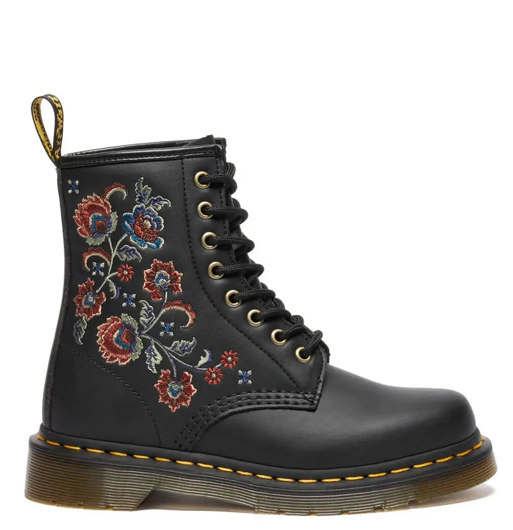 1460 Vonda 8-Eye Leather Floral Boot