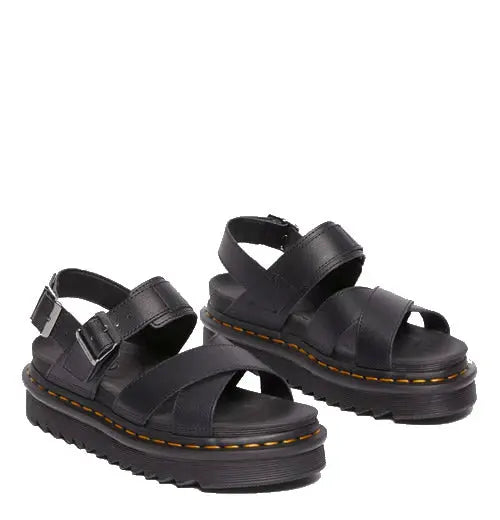 Voss 2 Athena - Black - Womans Adjustable Sandals