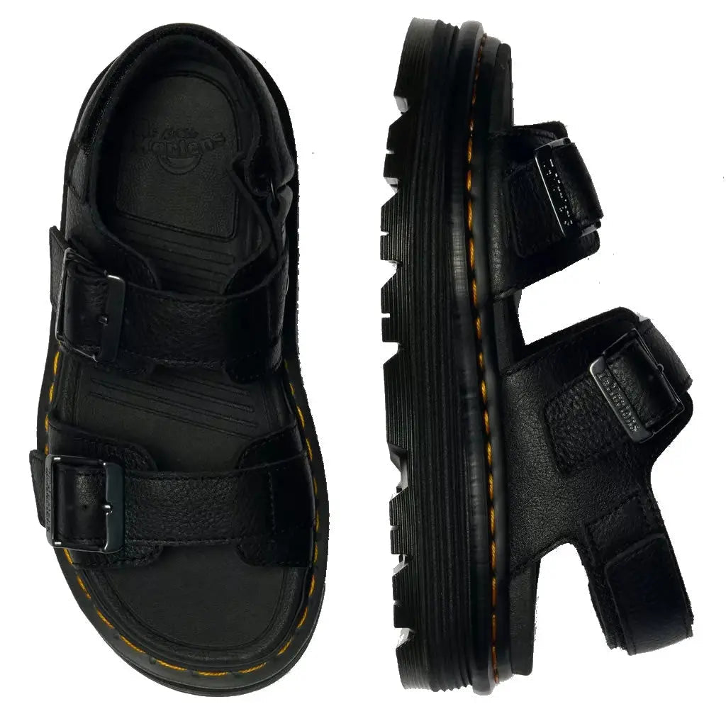 Zebzag - Black Pisa Womans Adjustable Sandal