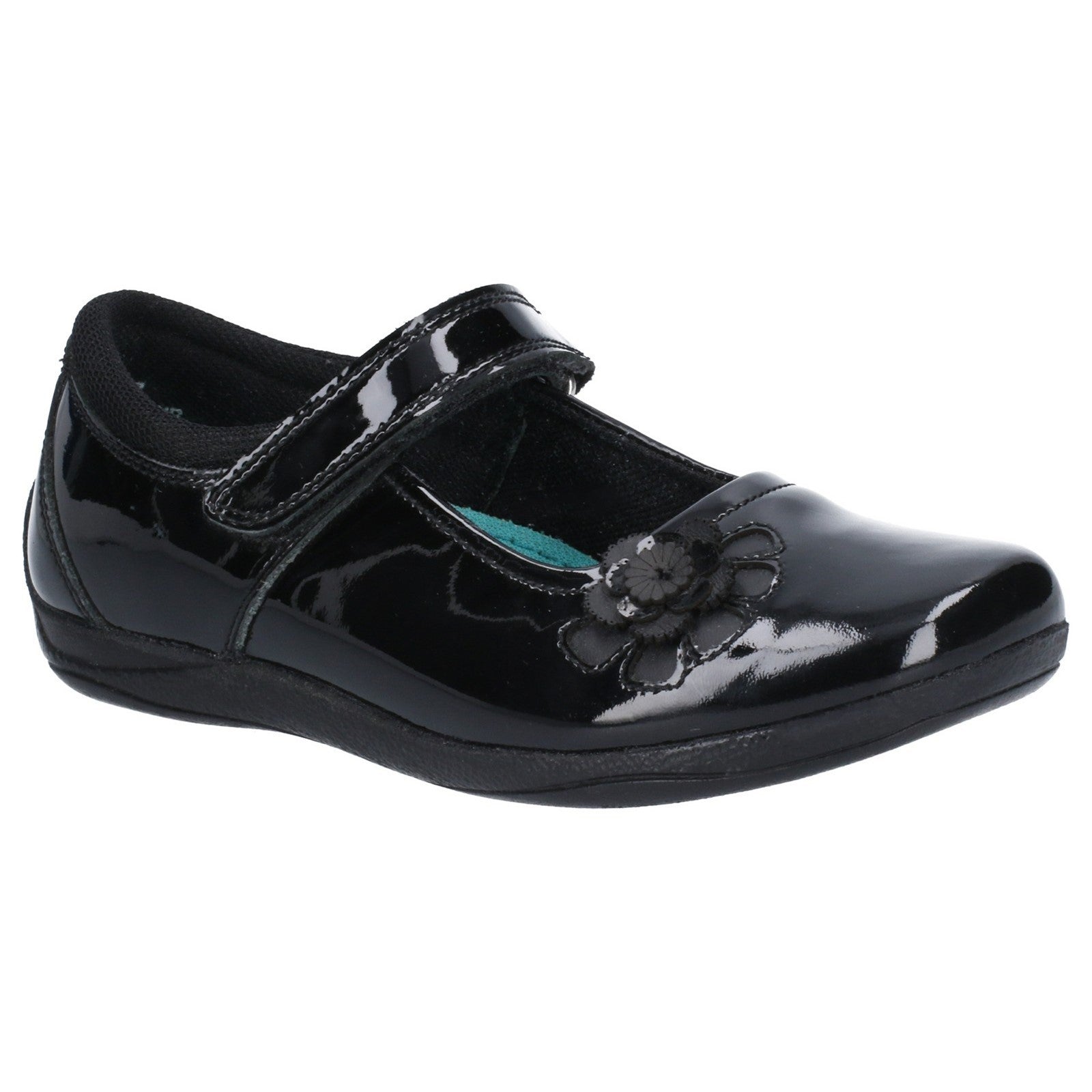 Jessica Junior Patent School Shoe