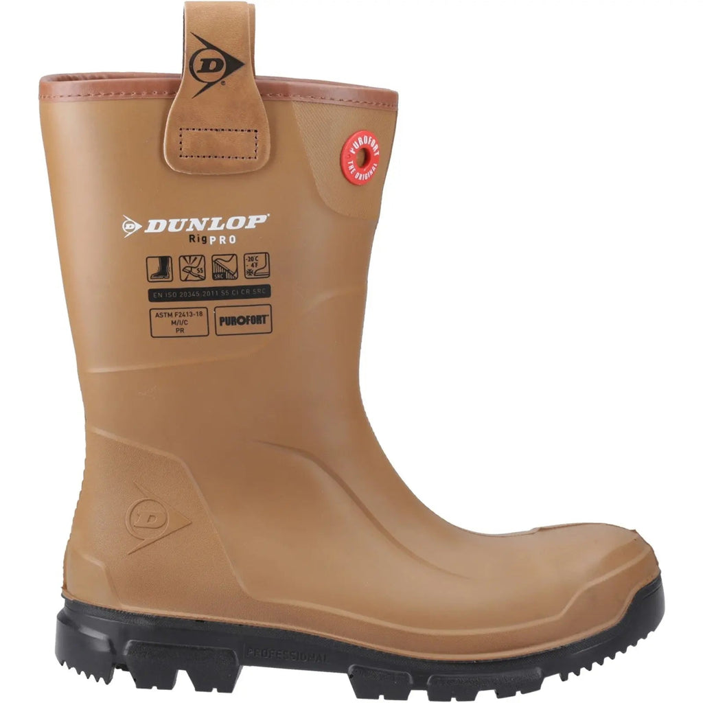 Purofort RigPRO Full Safety Synthetic Fur lining Wellington