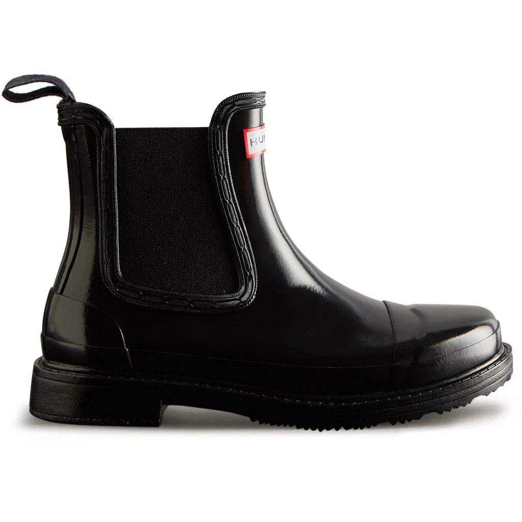 Commando Gloss Chelsea Boots