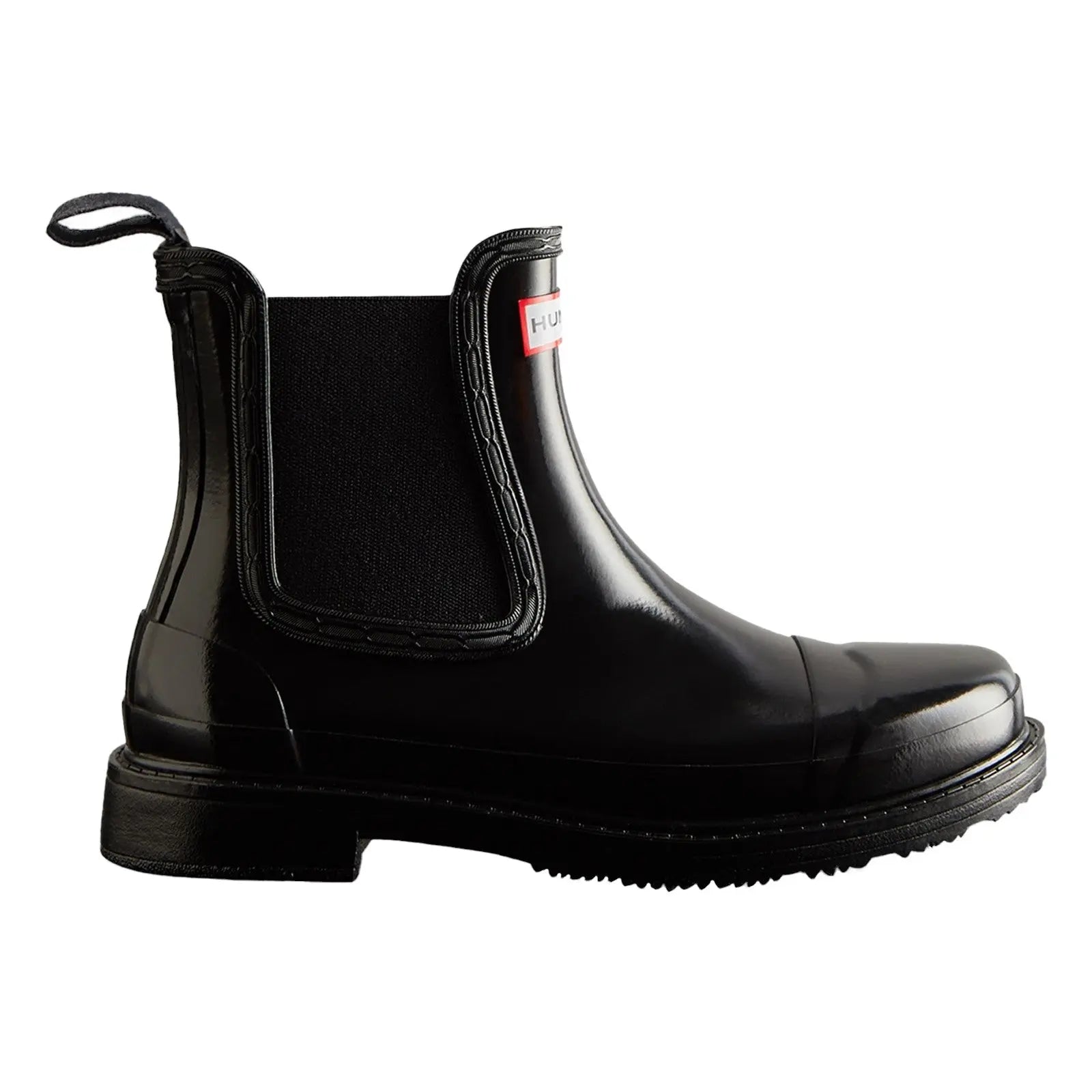 Commando Gloss Chelsea Boots