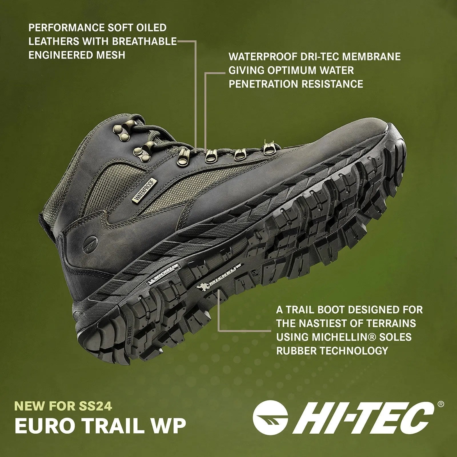 Eutrotrail Waterproof Hiking Boots