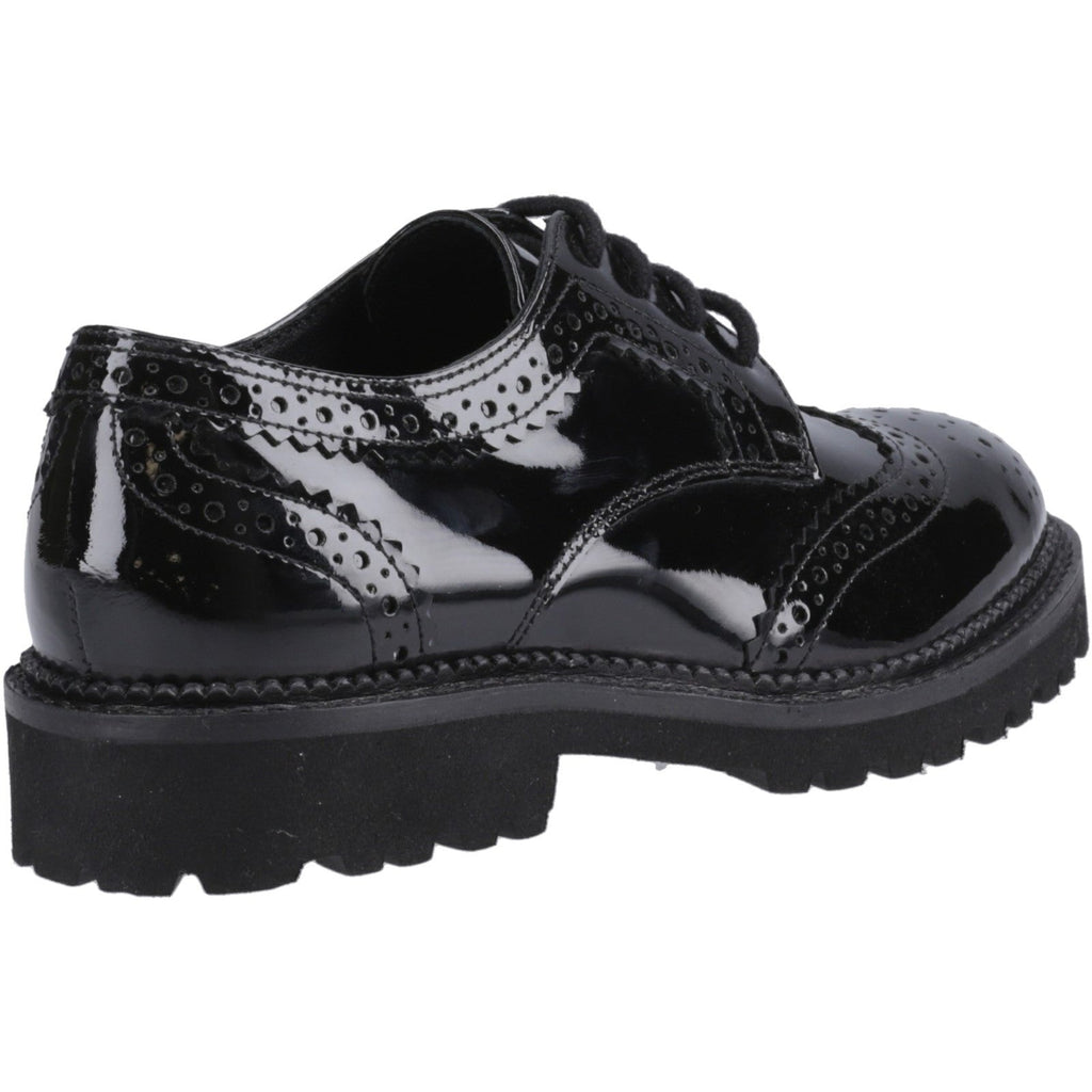 Gabi Lace Up Patent Snr