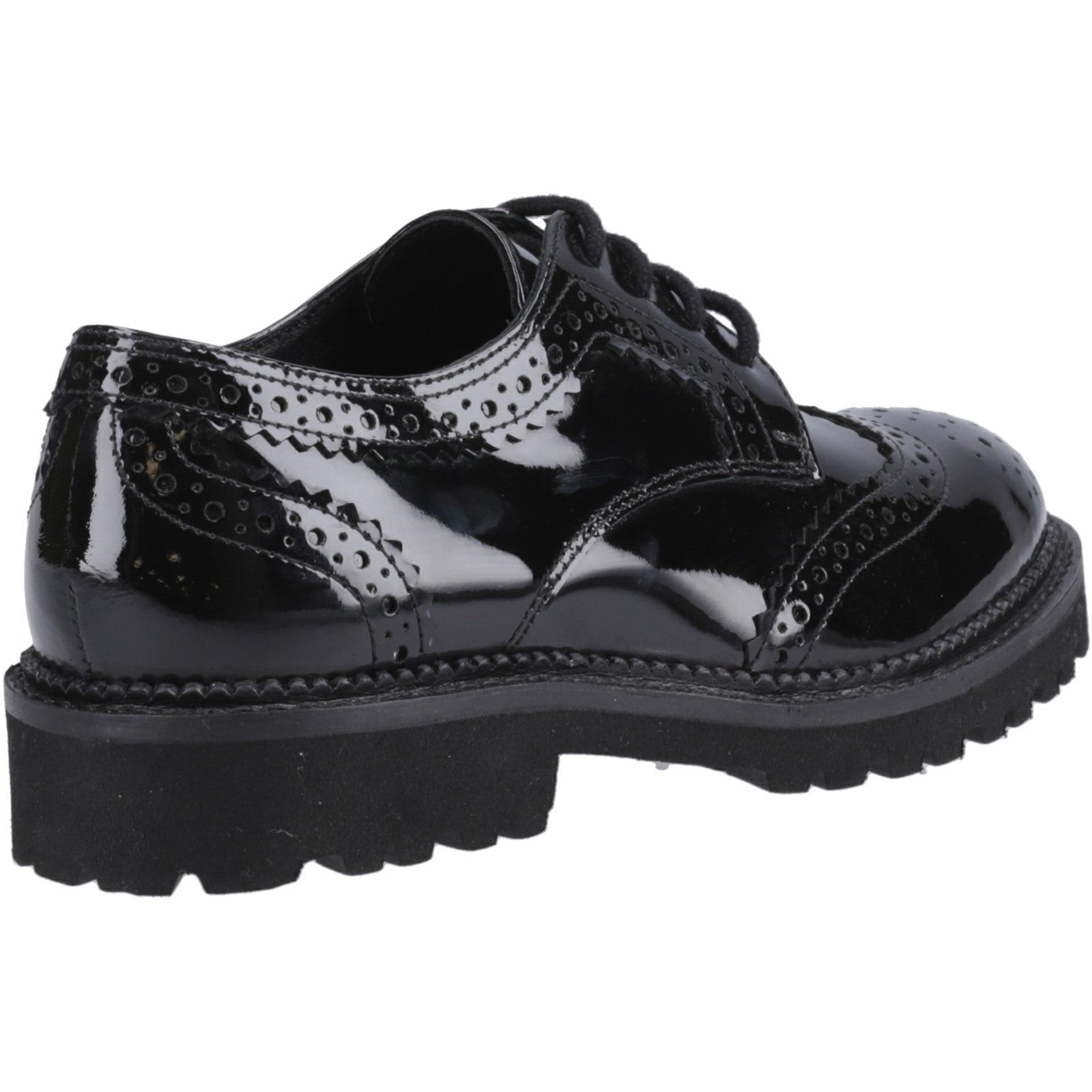 Gabi Lace Up Patent Snr