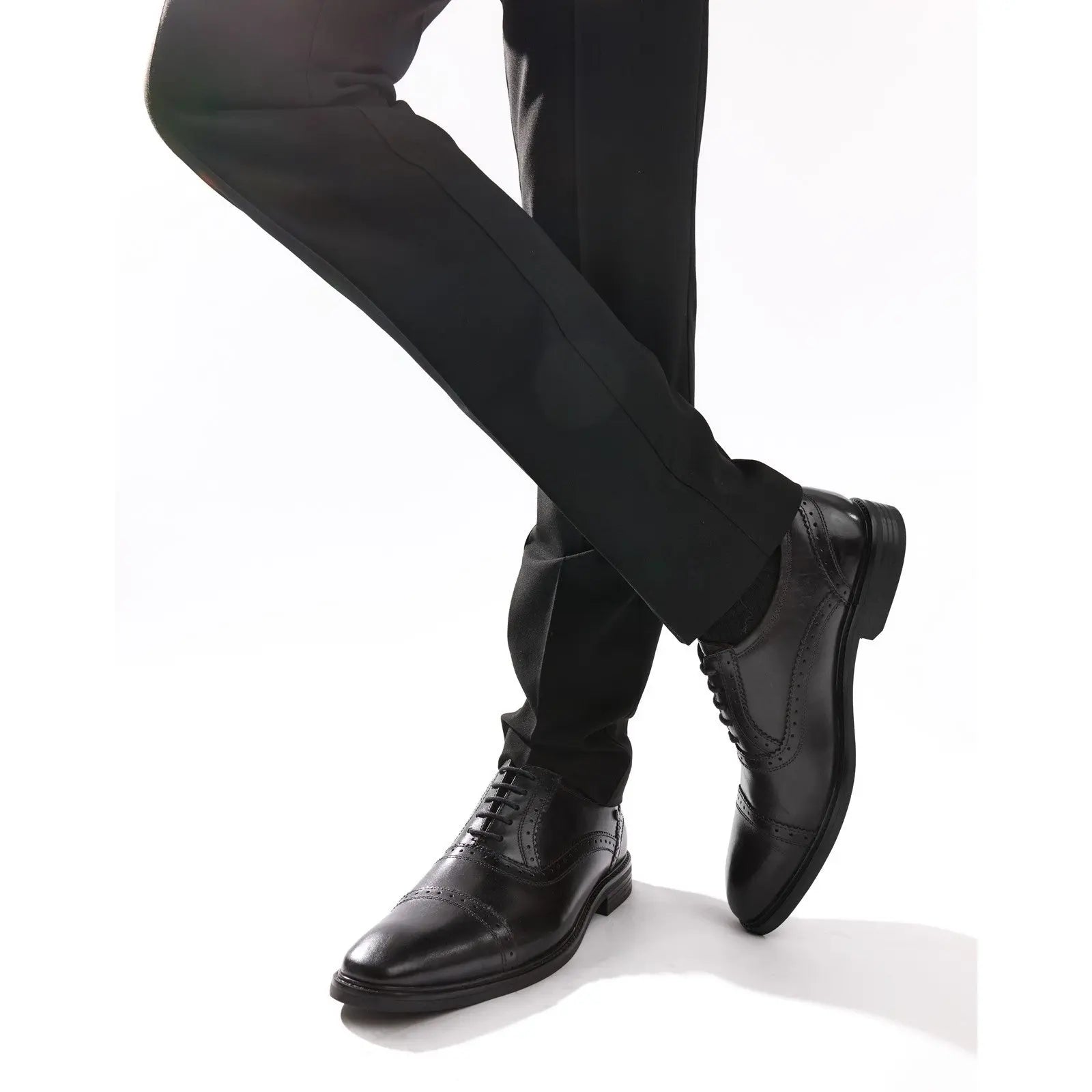Base London Ascot Toe Cap Oxford Shoe