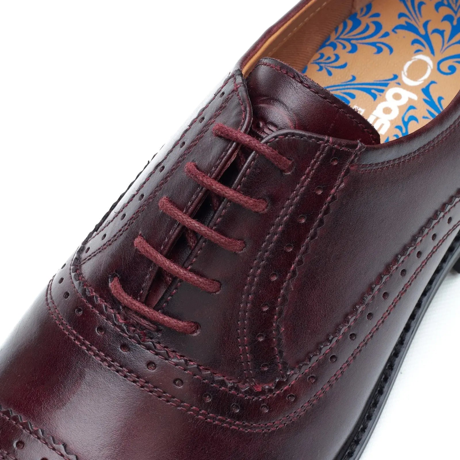 Base London Ascot Toe Cap Oxford Shoe