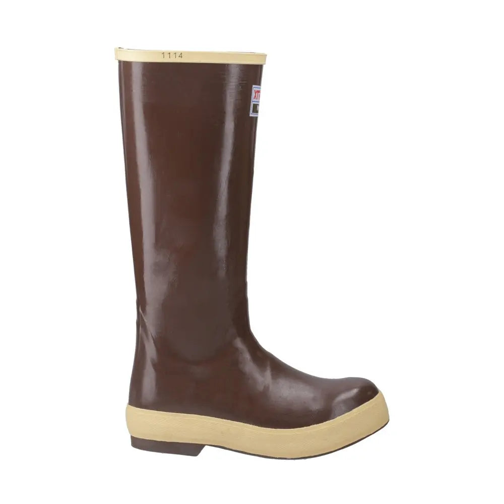 Xtratuf Legacy 15" Plain Toe Boot – Copper/Tan